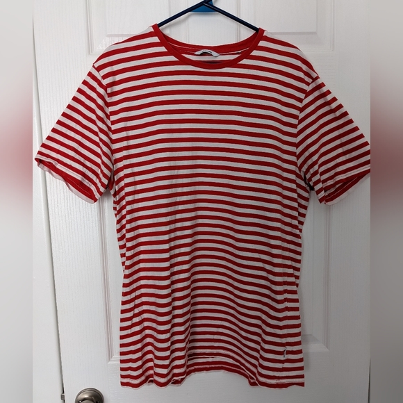 Only and Sons Striped T-shirt mens XL - Picture 1 of 5
